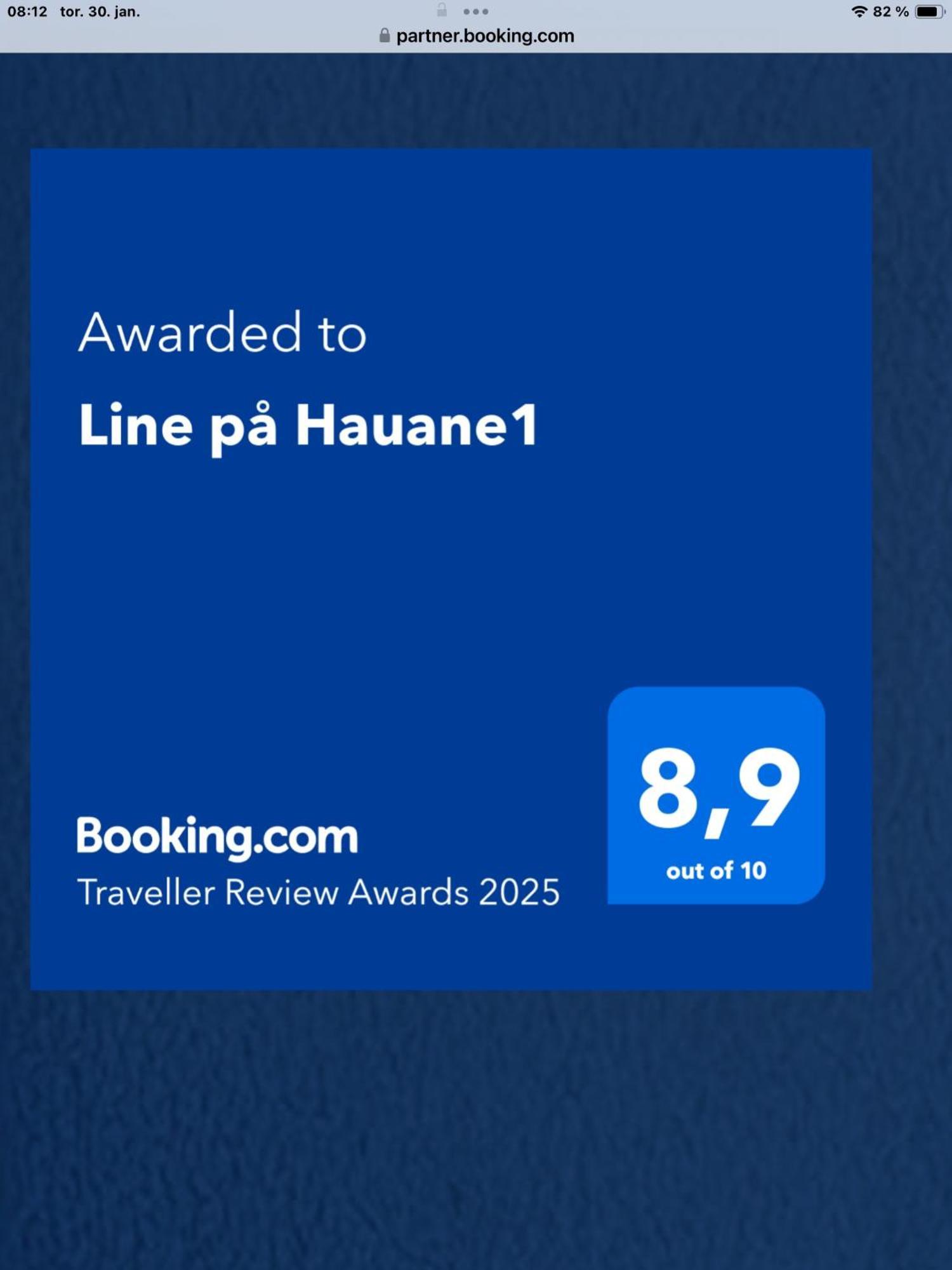 Line Pa Hauane1 Bed & Breakfast Volda Exterior photo